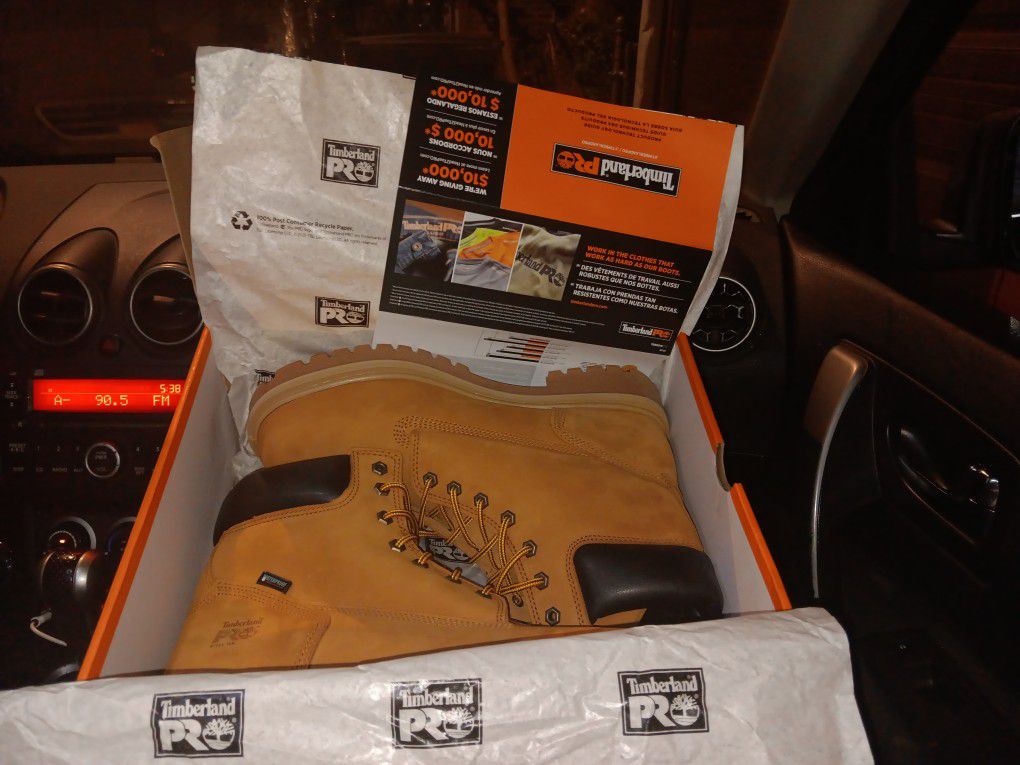 Timberland PRO Steel Toe Boots Size 11.5