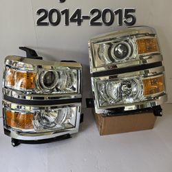 Chevy Silverado 2014-2015 Headlights 