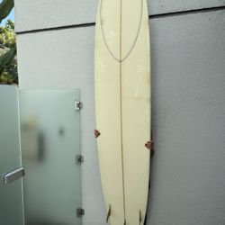 🌀 Vintage Shapes by Minchinton 9’3” Custom Noserider – Classic Longboard w/ Greg Liddell Fin