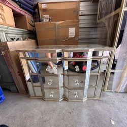 Horchow Mirrored Dresser