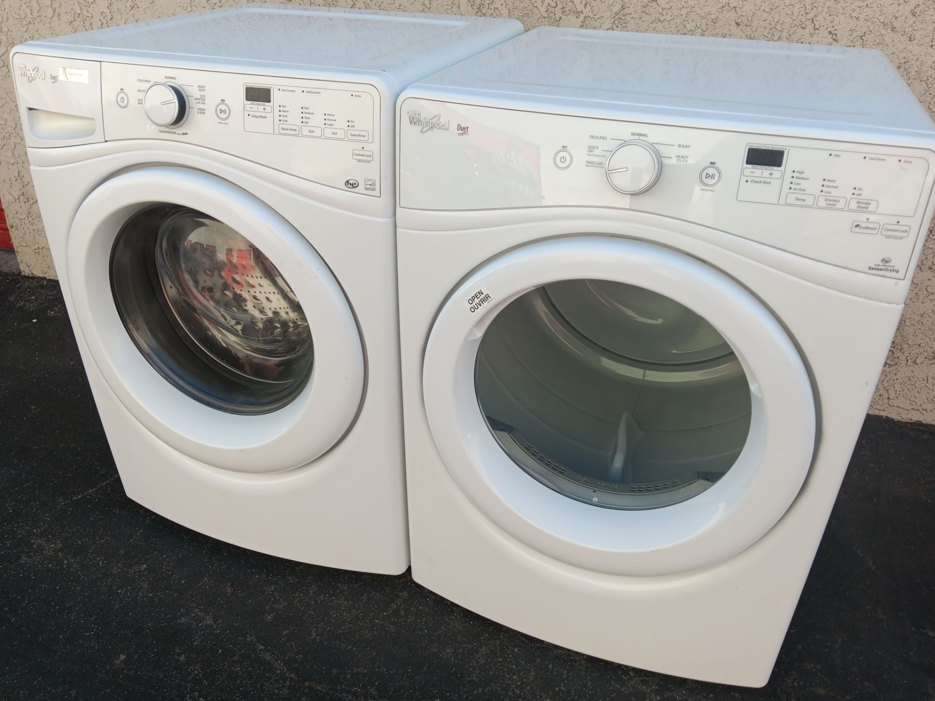 Washer And Dryer Whirlpool Still Look New Heavy Duty