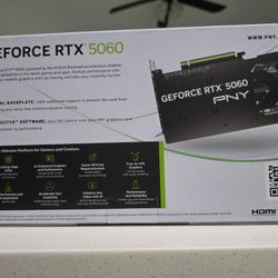 New PNY Nvidia GeForce RTX 5060 OC Dual Fan Graphics Card 8GB GDDR7, SFF-Ready