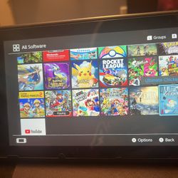 Nintendo Switch With Games