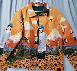 FLOWER BOY TAPESTRY JACKET $40