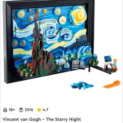 Lego The Starry Night New 2316 Pieces 