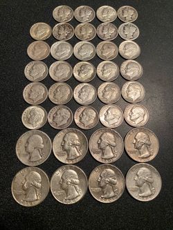 Silver dimes & quarters
