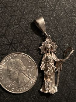 La santa muerte   Es plata