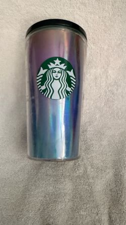 Starbucks Iridescent Purple Siren 2022 16 oz Plastic Cup