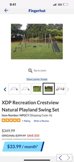 Swing set (Brand new) Unopened
