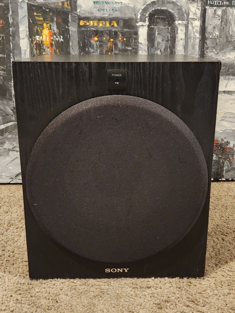 Sony SA-W2500
Powered subwoofer