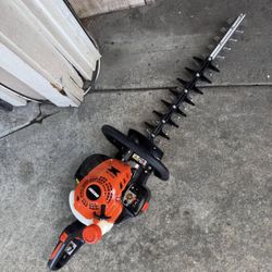 ECHO 22 in. Double Reciprocating Blade 21.2 cc Gas 2-Stroke X Series Pro Commercial Grade Hedge Trimmer and 3 Position Handle