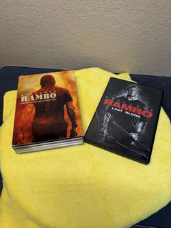 RAMBO DVD Set and Last Blood 