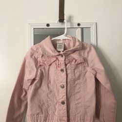 Little Girl Pink Jean Jacket