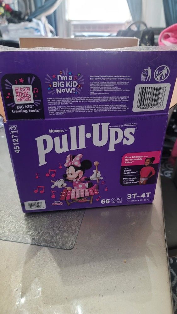 Huggies Girls Pull Ups 3T-4T