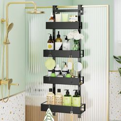 4 Tier Over Door Shower Caddy