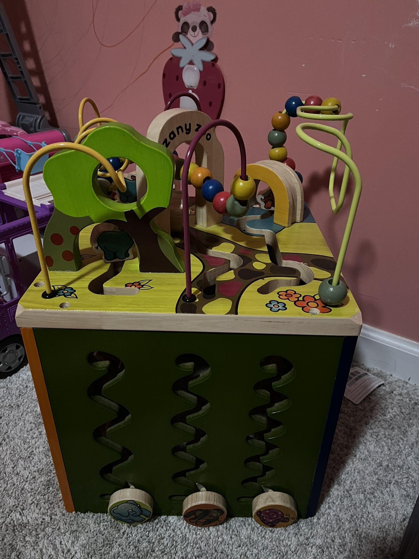 Zany Zoo Activity cube