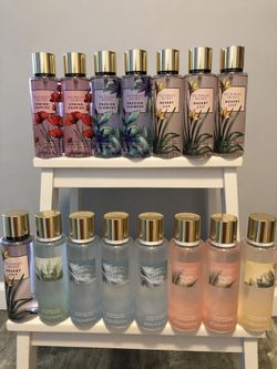 $10 each Assorted Victoria secret Mist spray it’s 250ml each bottle and pick up Gahanna