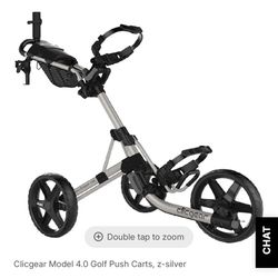 New Clicgear 4.0 Pushcart 