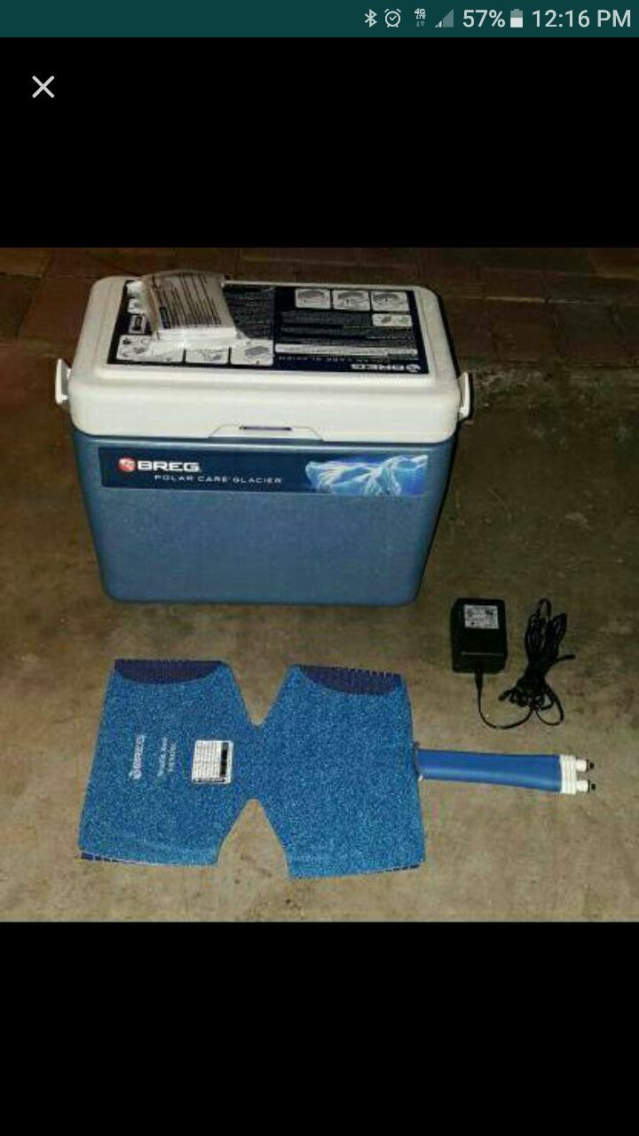 BREG POLAR CARE GLACIER ICE THERAPY SYSTEM W/KNEE PAD