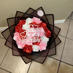 Eternal Rose And Sunflowers 