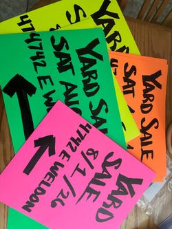 Yard Sale Sat. Aug 1st