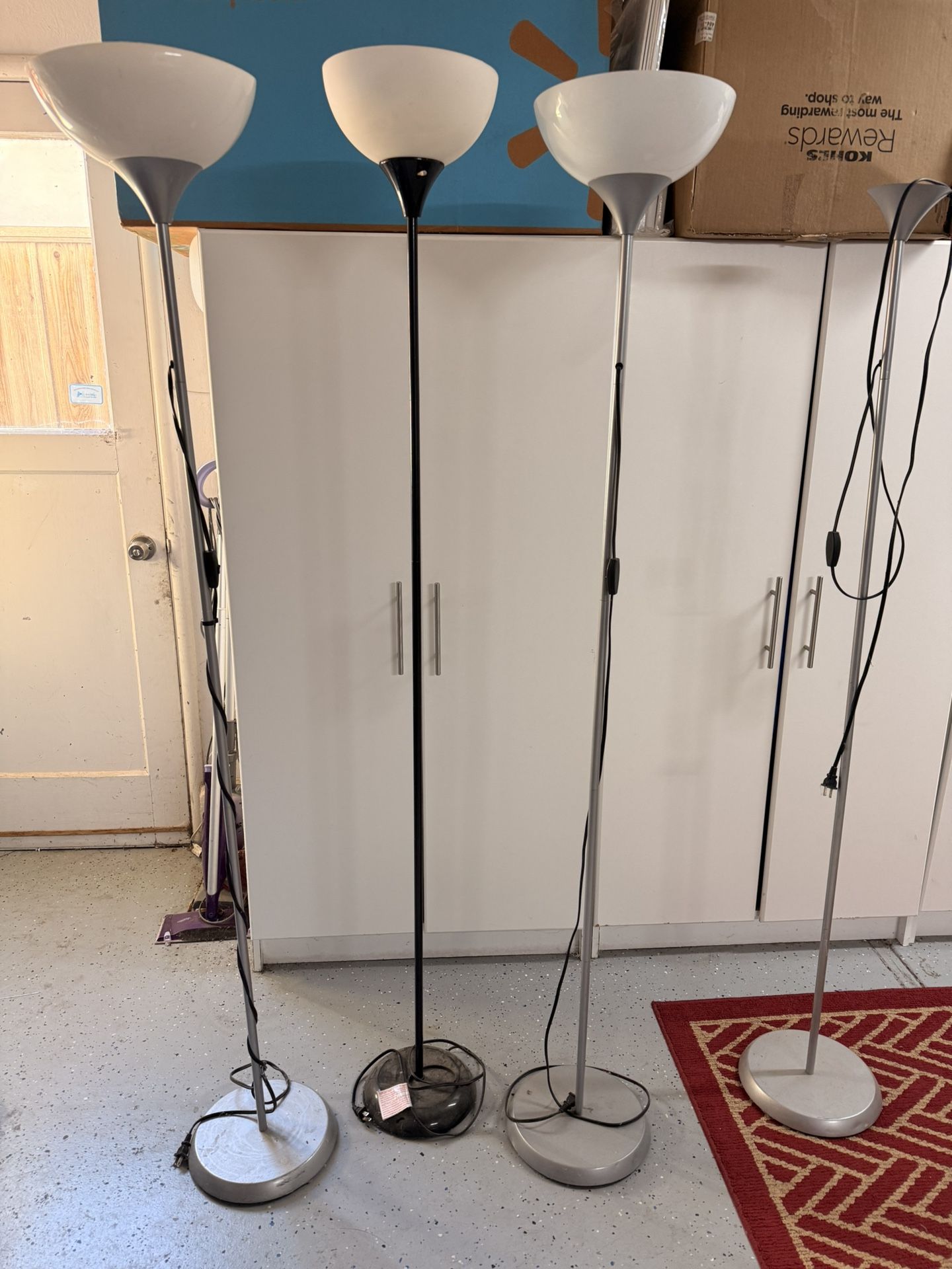 3 Room Lamps. Perfect Condition + 1 Spare Free