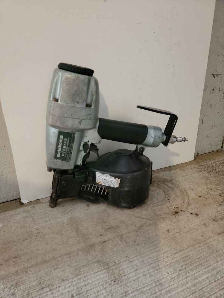 METABO HPT NV 65AH2 SIDING NAILER GOOD CONDITION