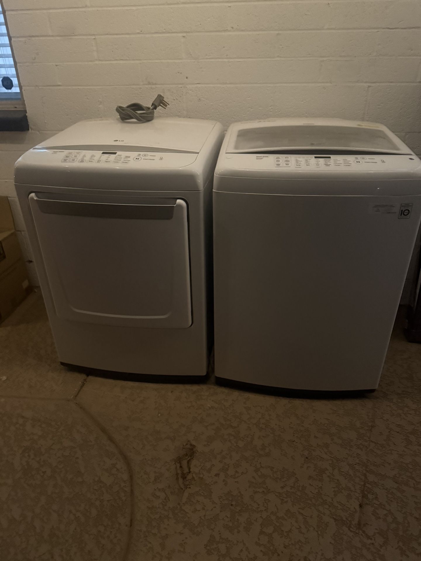 Lg Washer And Dryer Top Load