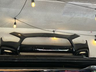 GTR Style Q50 Bumper Carbon Fiber