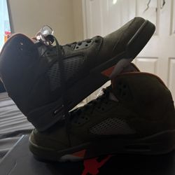  Air Jordan 5 Retro GS 'Olive' 2024