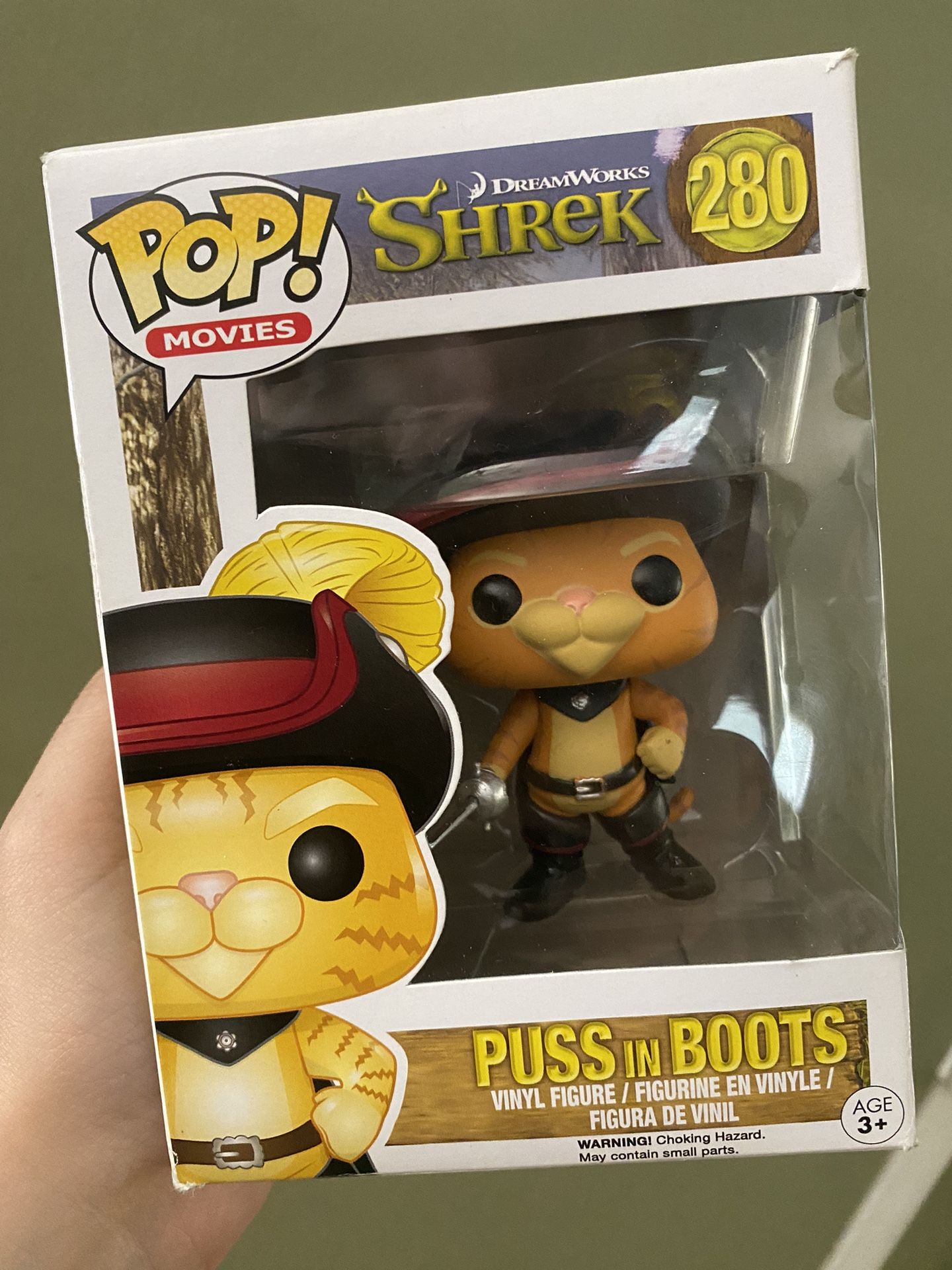 Funko Pop Puss N Boots Shrek 