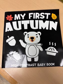 My First Autumn High Contrast Baby Book