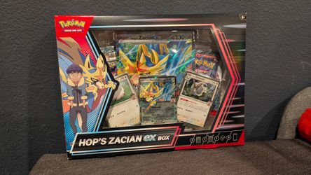 Pokemon Hop's Zacian Ex Box