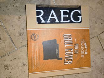 Traeger Grills BAC380 Full-Length Grill Cover Grill Accessory - Pro 34