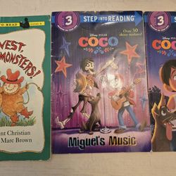 Kids 3 Reading Books Great Condition Level 3
