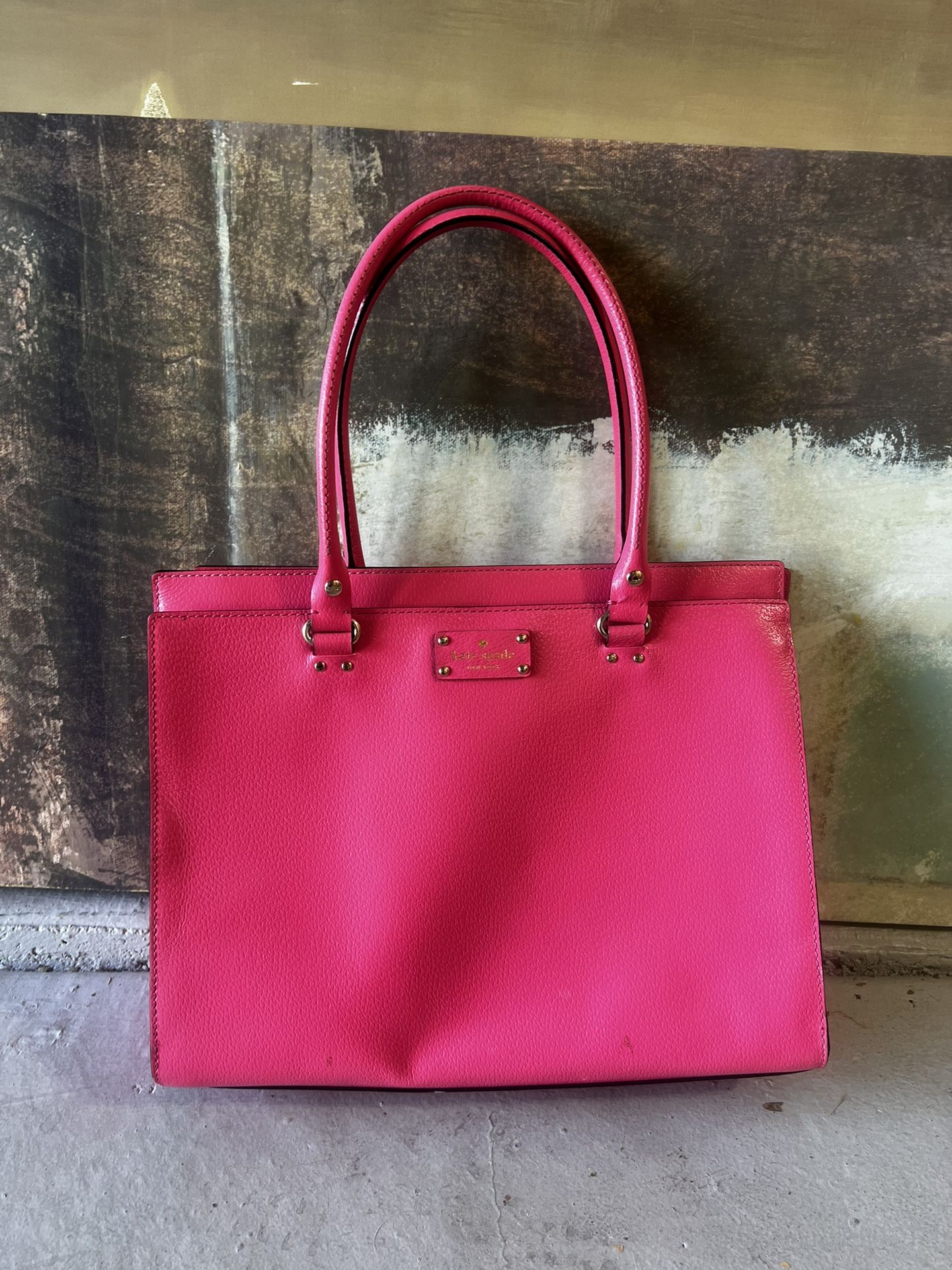 Kate Spade hot Pink Purse Never Used OBO Jewelry Accessories