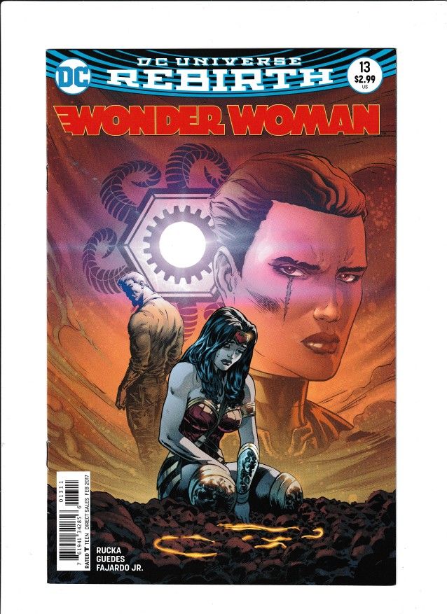 WONDER WOMAN #13 (2017) LIAM SHARP | DIRECT SALES | DC UNIVERSE REBIRTH