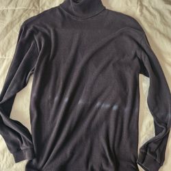 Black Turtle Neck Medium 