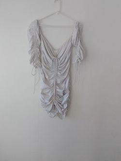 White Off Shoulder Dress