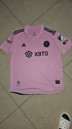 Authentic Adidas 23/24 Miami Soccer Jersey Messi 