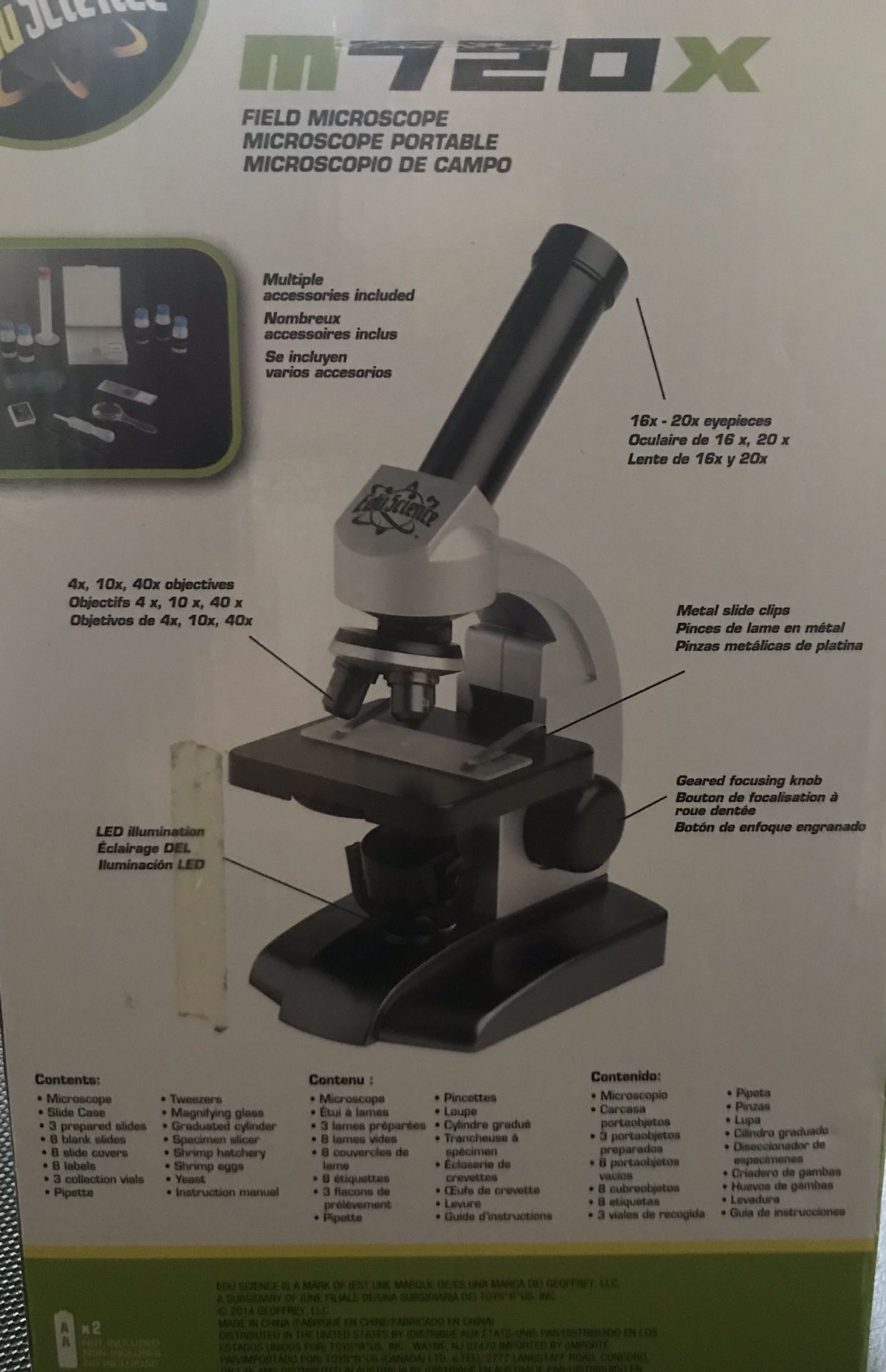 M720x EduScience microscope