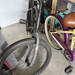 Man And Woman Bikes I