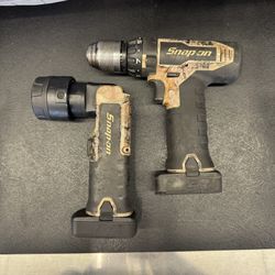 Snap On Drill, Light, And Charger Set 