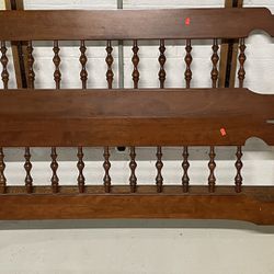 Wood Bed Frame - Full size - FREE