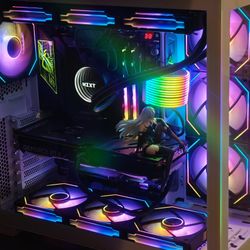 🔥 High-End Custom Gaming PC – RTX 4070 | 7800X3D | DDR5 | Lian Li O11 EVO | 360mm AIO | RGB Beast 🔥