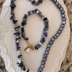 Handmade Necklace and Bracelet 