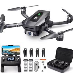 GPS Drone with 4K UHD Camera for Adults Foldable FPV RC Quadcopter with TSRC Q7