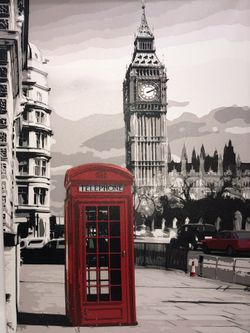 Big Ben Wall Art (25” x 18”)
