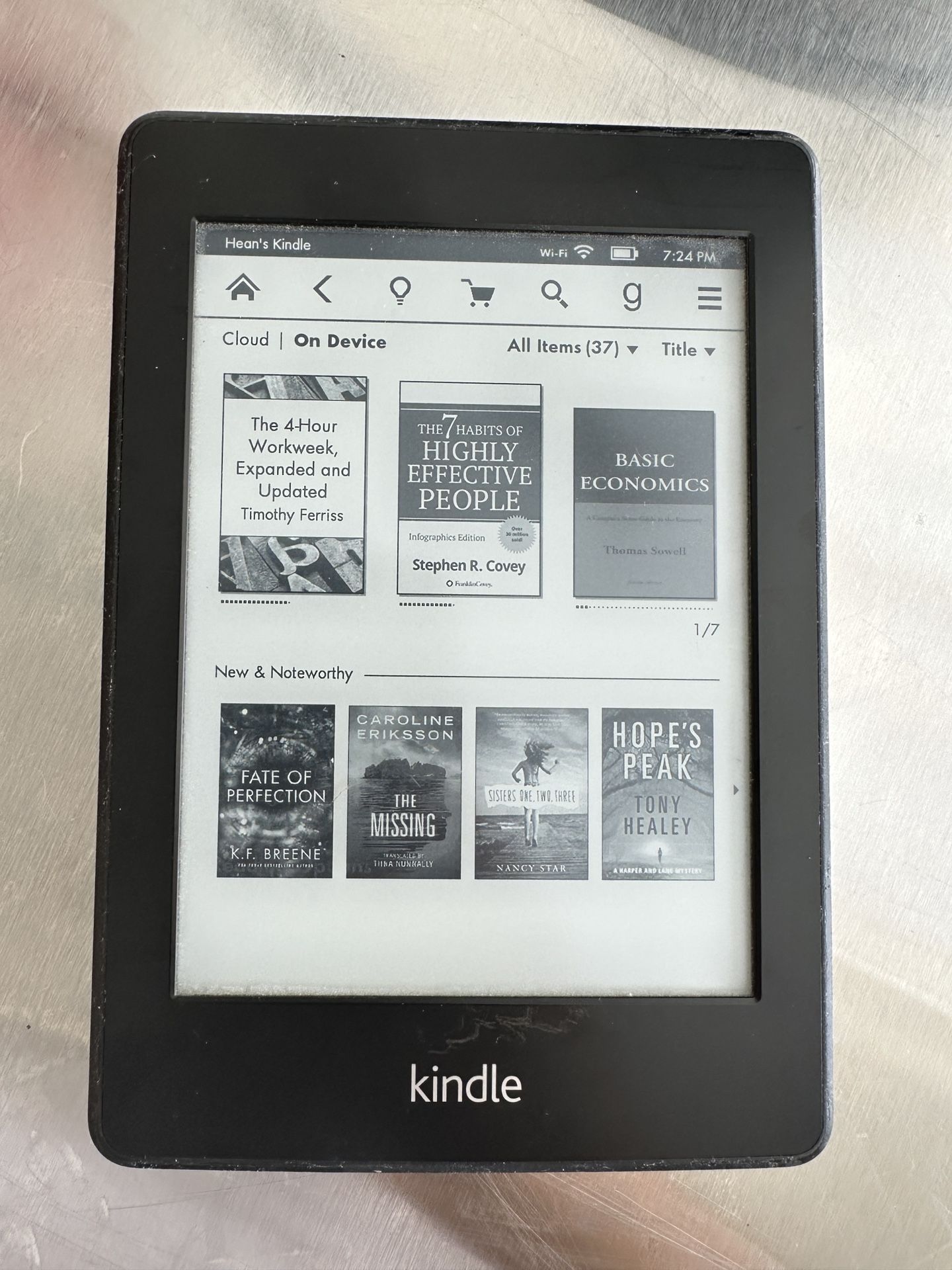Kindle Paperwhite 3G Wifi