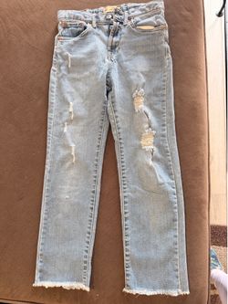 Levi’s high-rise ankle jeans, girl, size 12